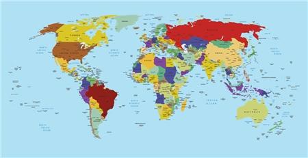 现在制作地图的地图投影采用的是数学解析的方式。