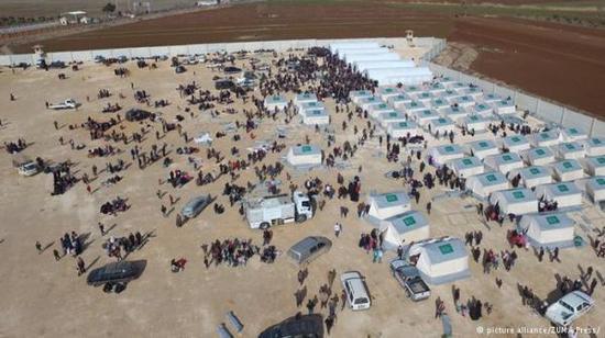 基利斯的叙利亚难民营