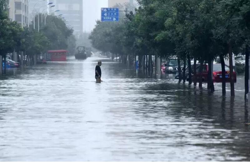 △7月20日，河北邯郸暴雨。