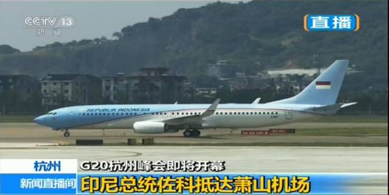 专机型号：波音737-800