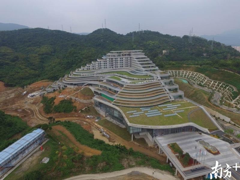 国家基因库建在层层梯田之上。（南方日报记者 鲁力 摄）