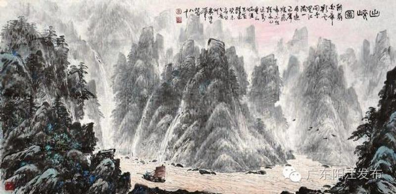 "彩色颐年"黄安仁书画展在阳西县举办|展出山水花鸟人物写生画作及