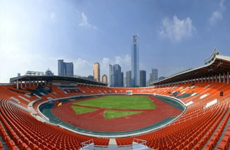 广州天河体育中心体育馆.