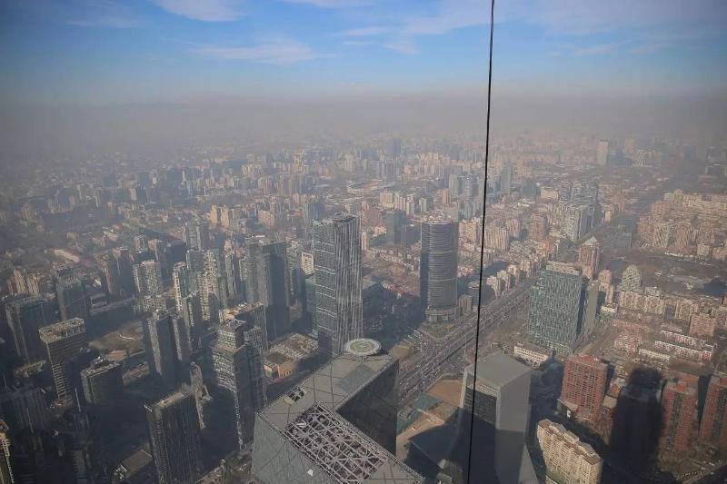 △今天北京雾霾来袭（图自视觉中国）