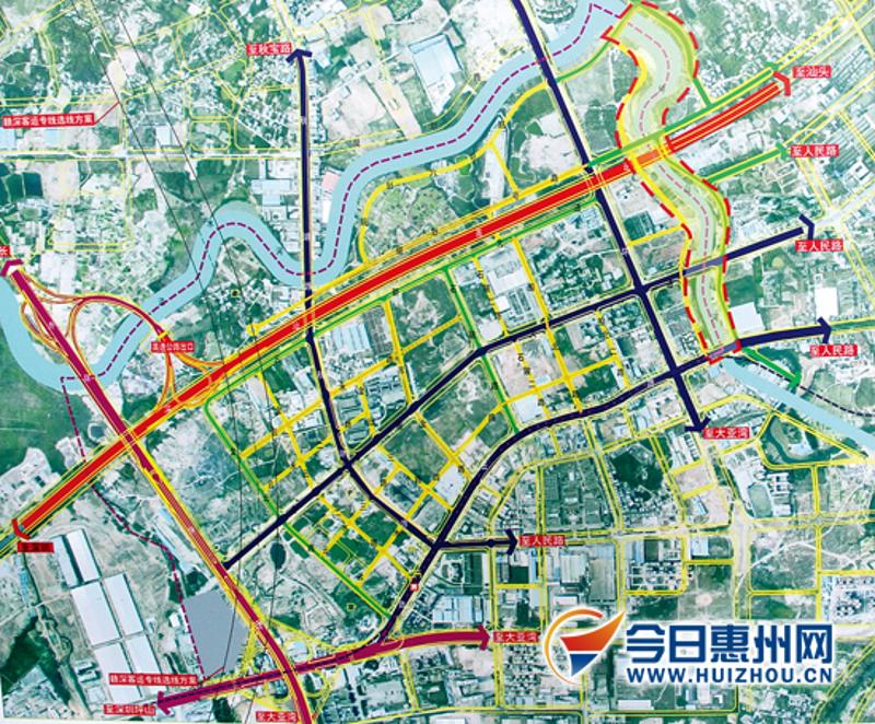 白云新城道路规划图.
