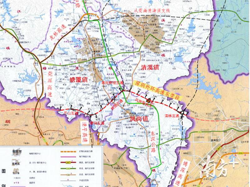 东莞东部再添一条新高速通深圳,预计2020年通车