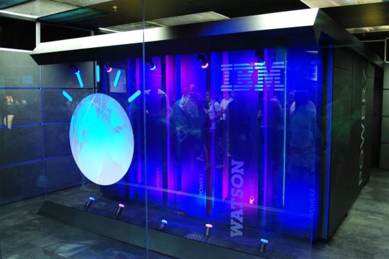 IBM的人工智能Watson。图片来源：IBM