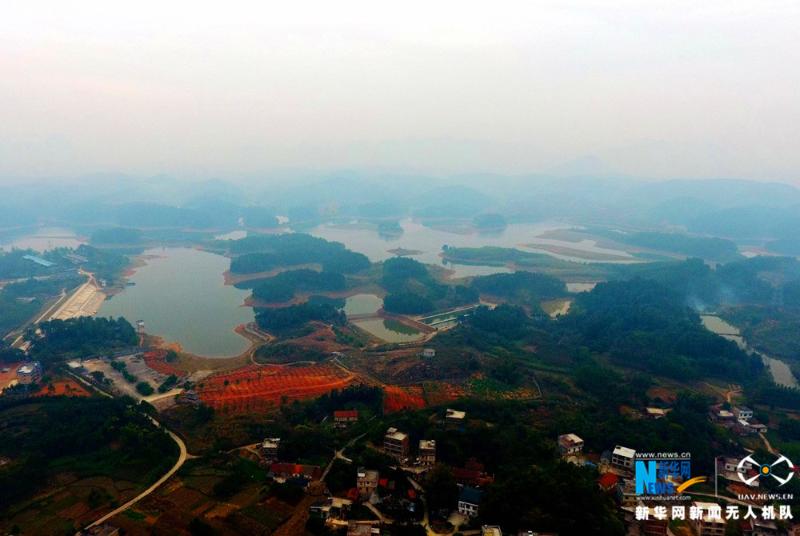 飞阅中国|广西金山湖,四季尽染绿