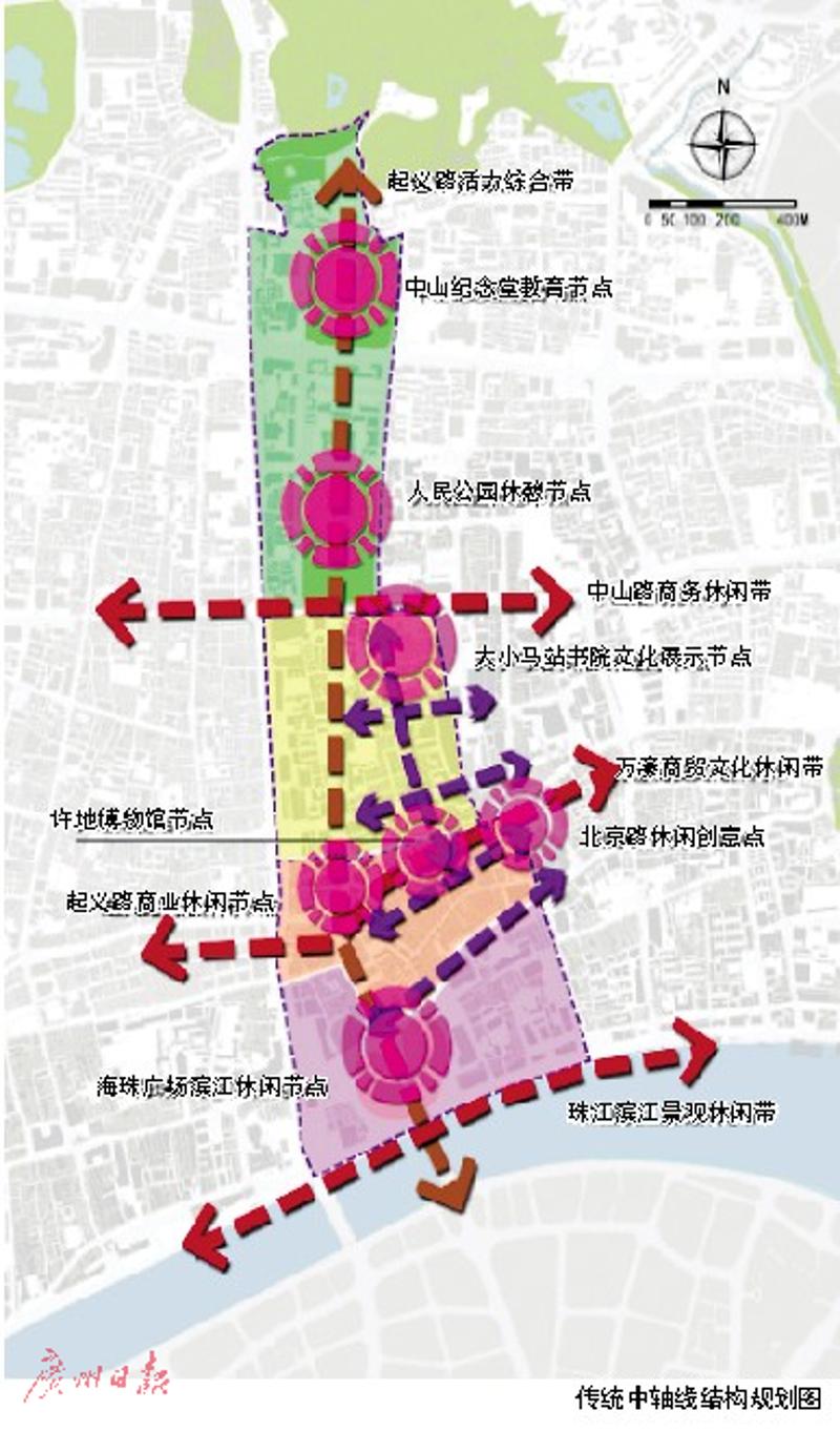 过万居民外迁,广州传统中轴线历史文化街区保护规划