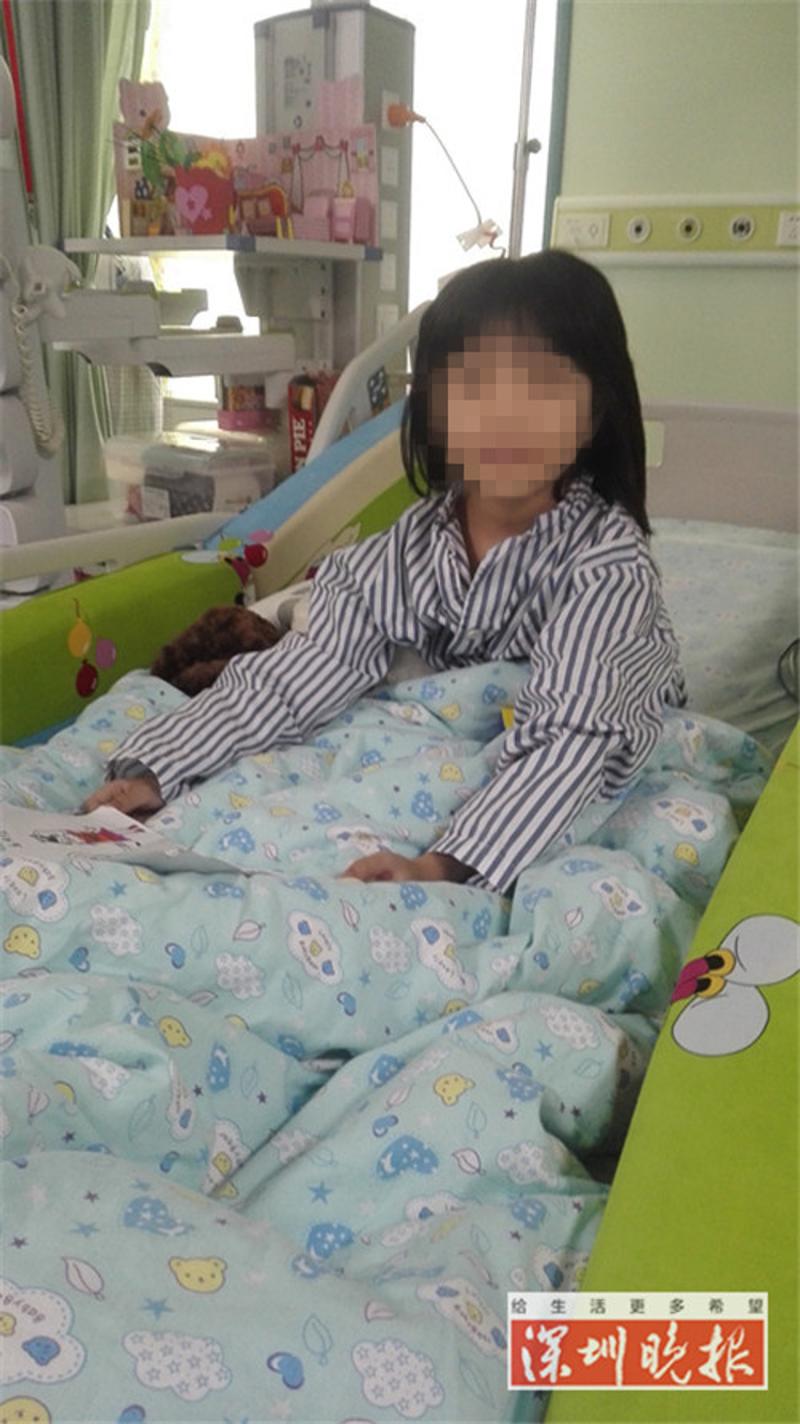 深圳8岁女孩患罕见心脏病,无钱做手术icu内过春节