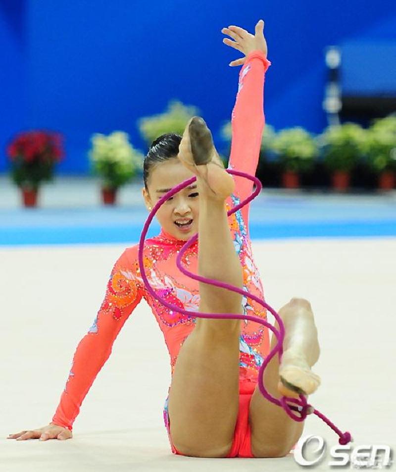 韩国体操萝莉孙妍在宣布退役,致力培养后备力量