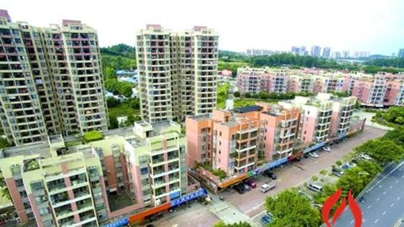 位于三水区西南街道西青大道的保障性住房。（资料图）/佛山日报见习记者陈浩森摄 