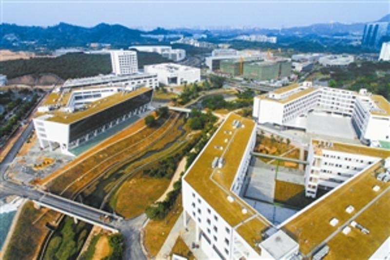 新学期来临,深圳大学西丽新校区一期工程正式启用.