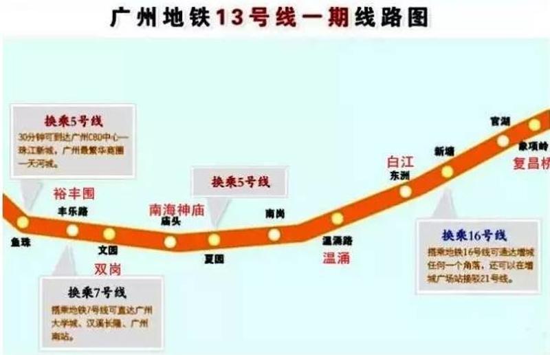 广州10条新地铁线建成时间曝光!快看看哪条经过你家