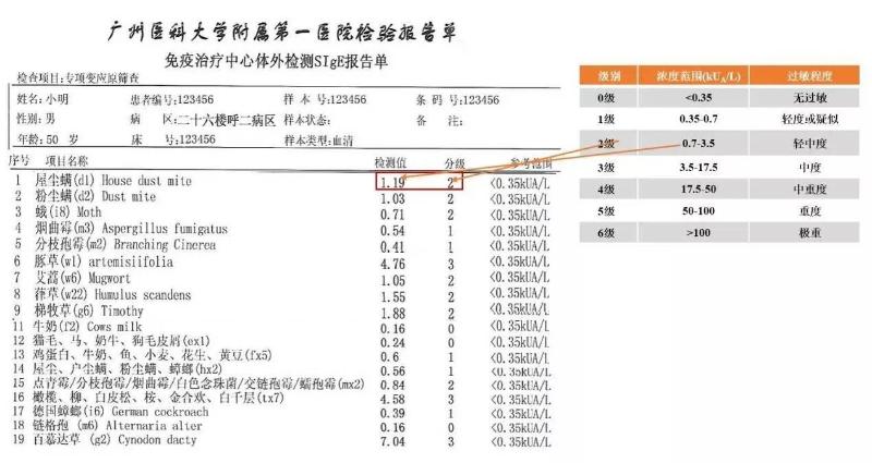 食物igg抗体检测