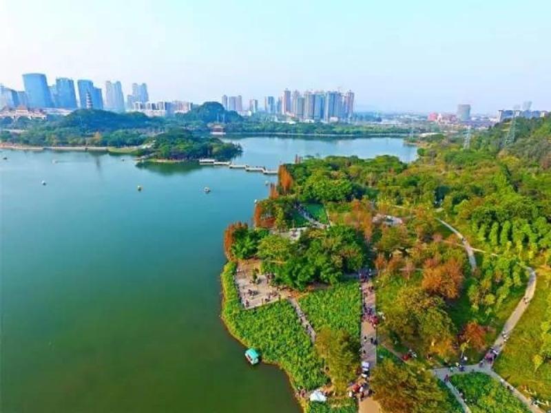 河景观公园,三水文化公园,三江水韵公园 能入选2017佛山十大最美公园
