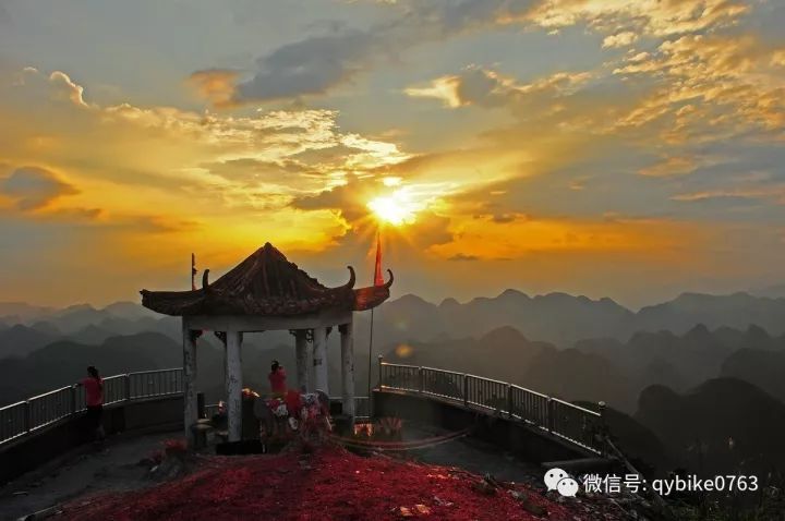 航拍靘雾山,在500米高空俯瞰阳山大美山水风光!