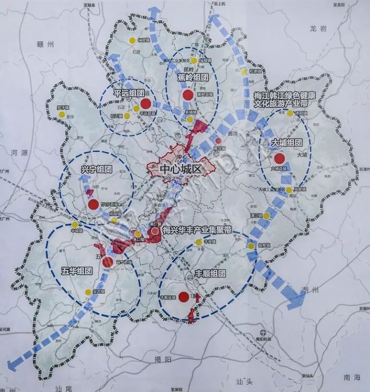 【聚焦】梅州城市建设新蓝图:城市规划区范围将扩大一