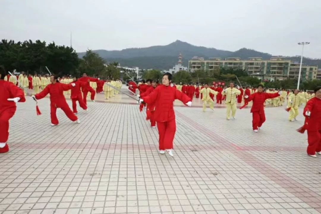 摄影:张金联 摄影:李芳芳 还有中华响扇,柔力球, 42式武当太极剑等