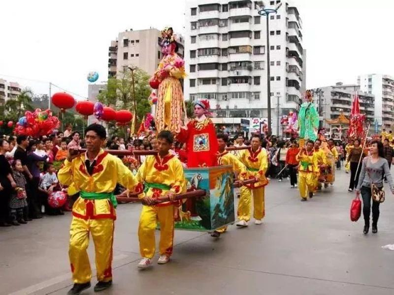 带你走近台山的传统特色民俗艺术——浮石飘色