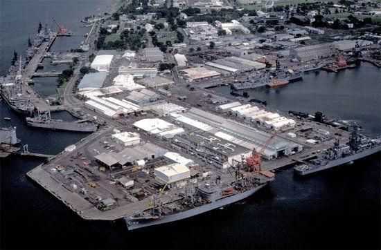 菲律宾苏比克湾基地是美军在越战时期最重要的基地之一,美军于1992年
