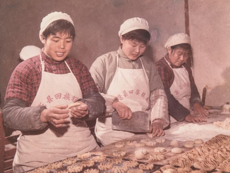 60年代中秋节老照片图片