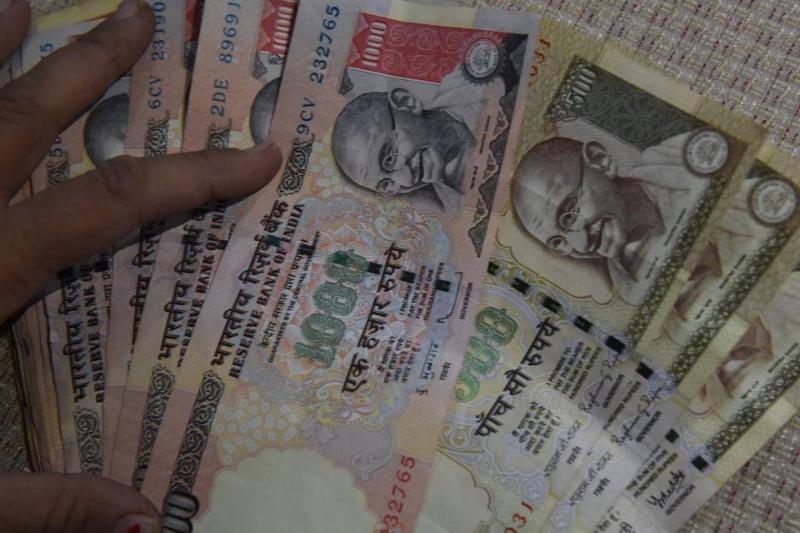 印度币1000元图片图片