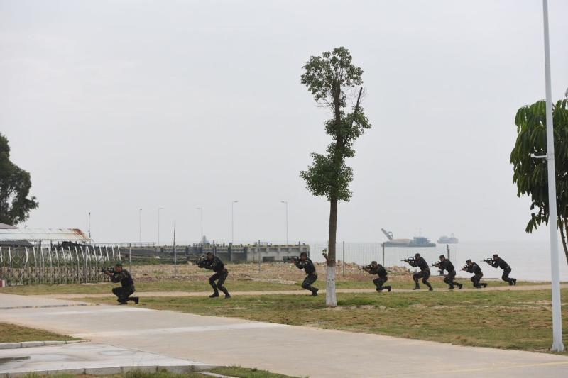 珠海警备区海防二团图片