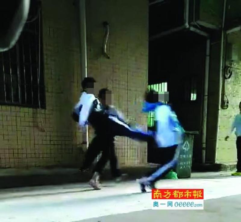 深圳新园学校校园暴力图片