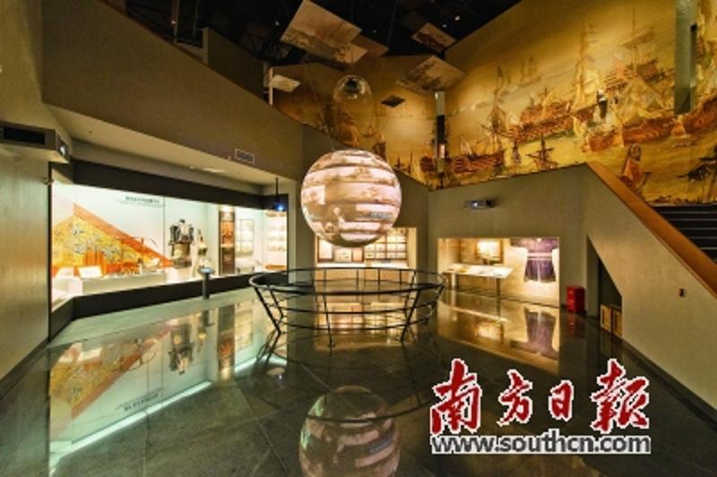 了解历史!海战博物馆以全新姿态展现"鸦片战争"