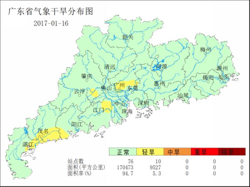 农业气象|广东省农业气象周报(2017年第03期)