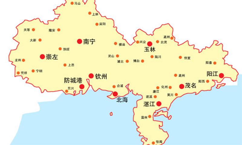 国家发布《北部湾城市群发展规划》,湛江被列入两大增长极