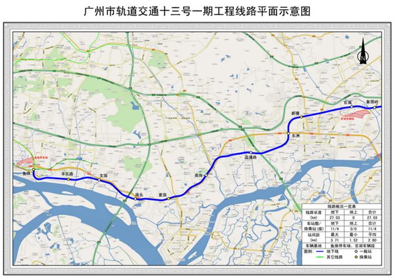 佛山轨道13号线线路图图片