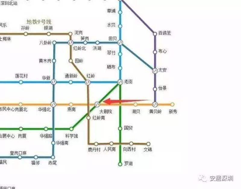 深圳地铁线路图5号线图片