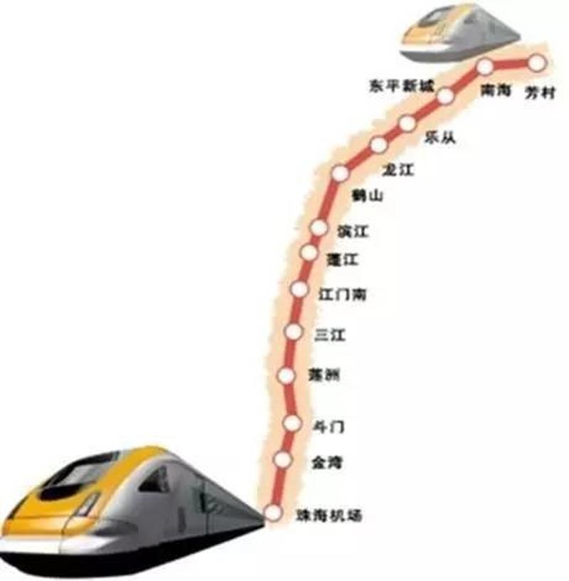 新进展!广佛江珠城际铁路计划年底开工,预计5年建成