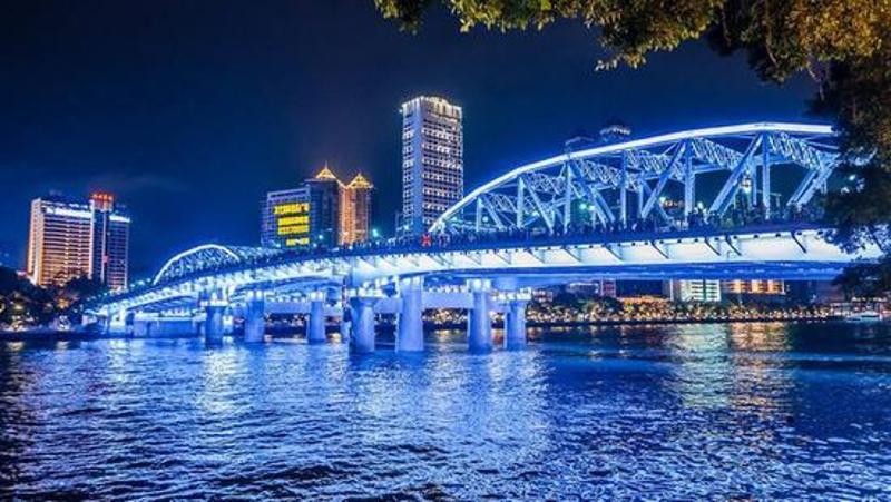 廣州擬花四千餘萬,扮靚海印橋,海珠橋等四座大橋