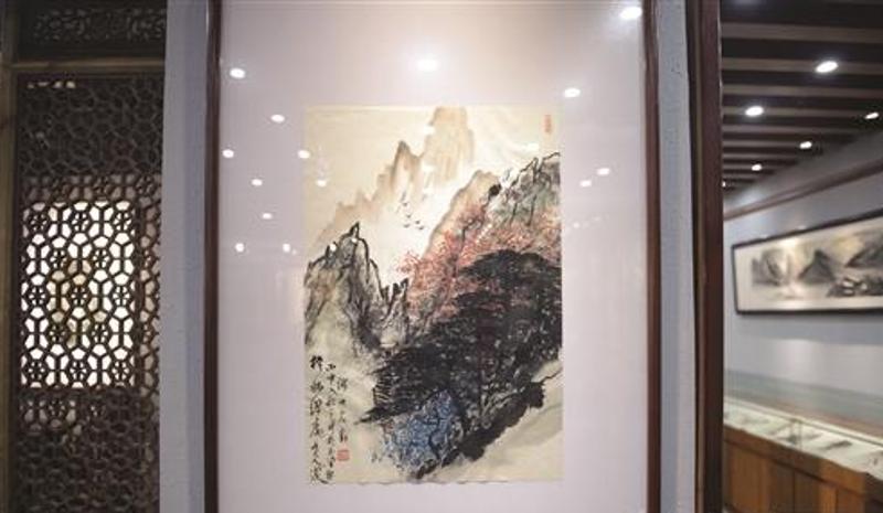 钟家勤国画作品图片