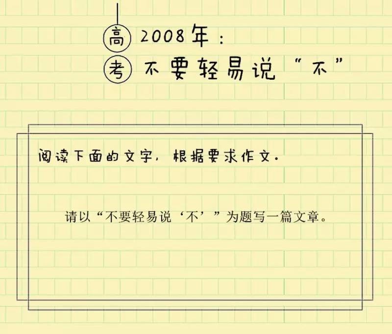 暴露年齡!廣東過去10年高考作文題目,你那一年寫啥?