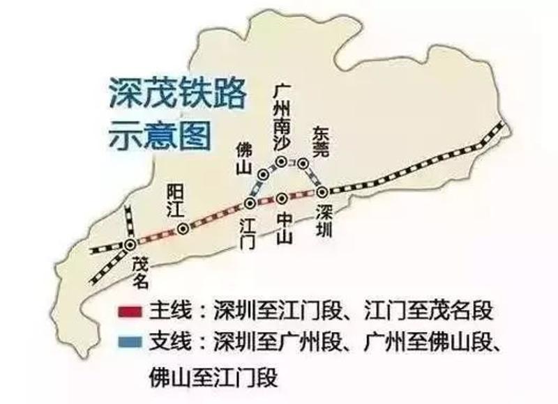 江门高铁线路图图片