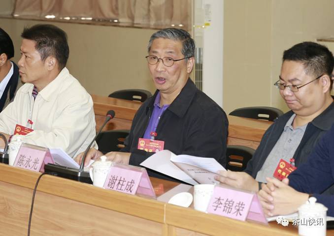 镇人大主席 汤锡祥 镇委镇政府对平安茶山建设工作高度重视,目前公安