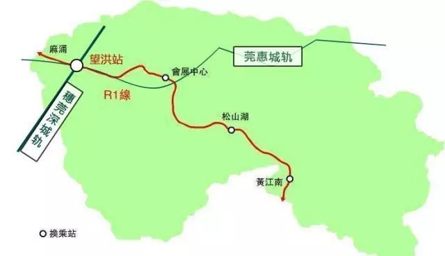 莞惠城轨线路图图片