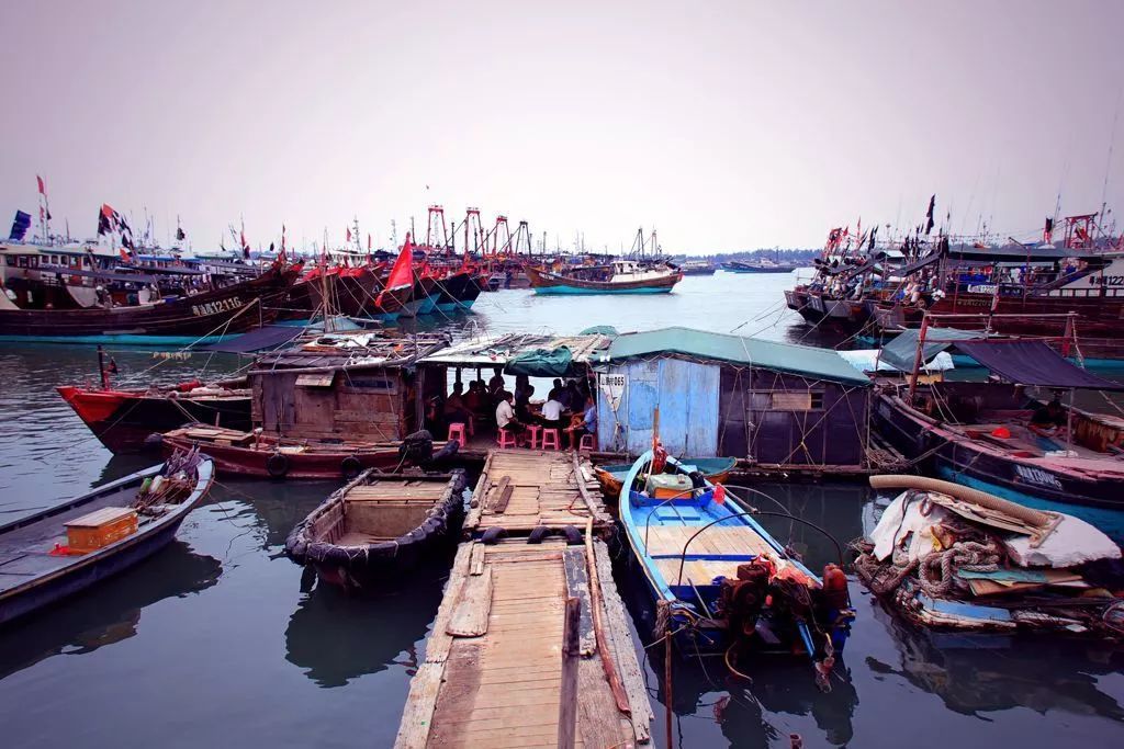 台山广海渔人码头图片