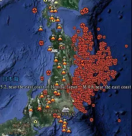 日本是個多地震國家,原因是其位於歐亞板塊和太平洋板塊交界